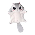 thumbnail image 4 of Llavero De Ardilla Voladora Salvador Peluche Realista Gris, 4 of 9