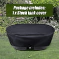 thumbnail image 2 of Waterproof Stock Tank Covers, Oval Waterproof Cover For 100 Gallon Stock Tank Heat Resistant Dust Cover-, 2 of 5