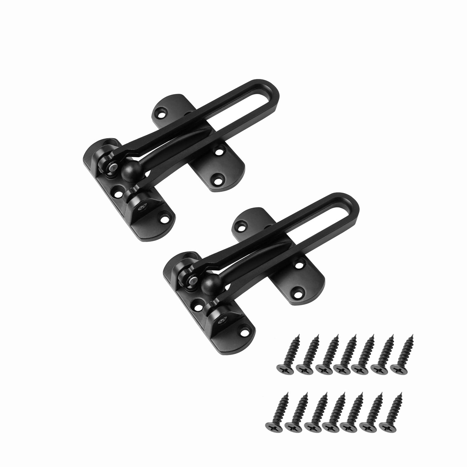 2 Pack Home Security Door Lock Swing Bar Door Guard for Kids, Hotel ...