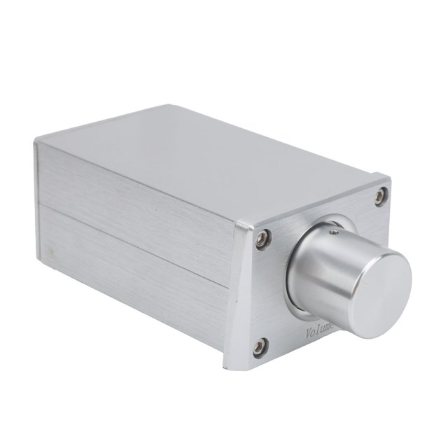 Controlador De Volumen De Aleación De Aluminio, Controlador De Volumen Previo Suave Conveniente Para Uso General Para Uso Profesional Para Fábrica Para Componentes Electrónicos ANGGREK Volume Controller