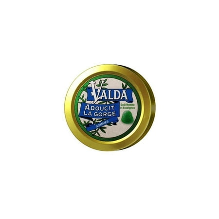 Valda Pastilles Gums Mint Eucalyptus Taste 50g (Best Tasting Chewing Gum)