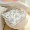 thumbnail image 4 of Cinvoph Summer Cooling Blanket Washed Double Layer Yarn Comforter Lightweight Floral Print Bedding for All Season Use, 59"x79", 4 of 6