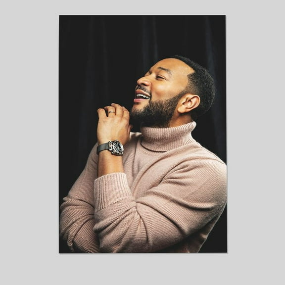John Legend Music Producer Pop Singer Wall Art Home Decor Poster Size 24''x36'' - Gategoo