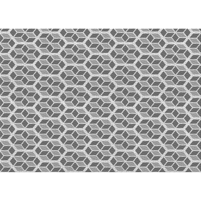 Ahgly Company Tapis Rectangulaire Lavable en Machine Intérieur Transitionnel Gris Fumé, 2 Pieds x 4 Pieds
