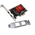 thumbnail image 1 of Tarjeta de red ULansen Dual-Port PCIe Gigabit 1000M para Windows/Linux, 1 of 8