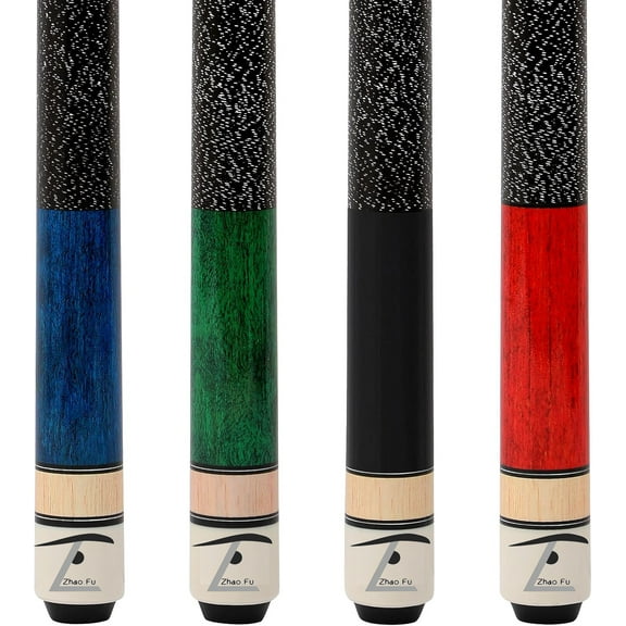 Zhao.Fu Pool Cues,Pool Cue Stick Maple Wood Billiard Cues Sticks for Professional Billiard Players
