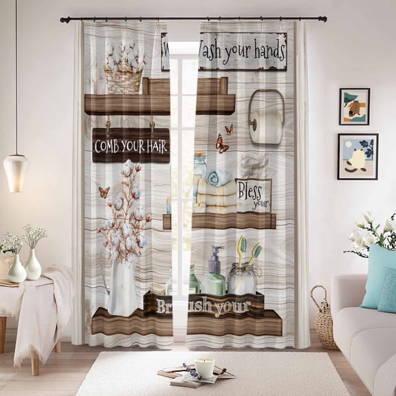 Country Cotton Floral Blackout Curtains for Bedroom/Living Room, Pinch Pleated Black Out Curtains, Farmhouse Vintage Bath Bottle Room Darkening Window Drapes with Hooks 2 Panels, 59"x70"