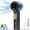 Black, variant on MIBOTE Handheld Rechargeable Misting Fan with Digital Display, 30ml Water Tank, Multiple Speeds, Portable for Outdoor and Travel – Black