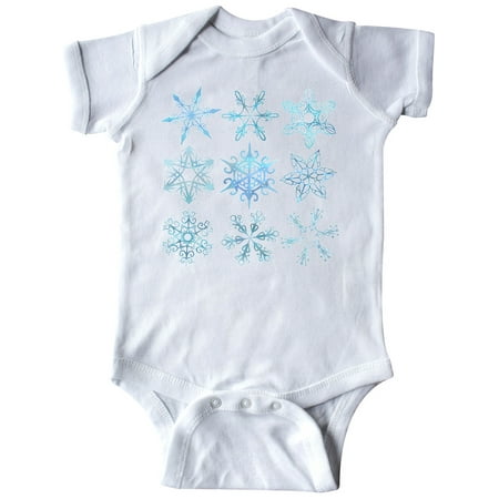 

Inktastic Winter Snowflakes Gift Baby Boy or Baby Girl Bodysuit