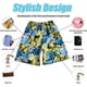 thumbnail image 4 of Bañador de secado rápido para hombre, 2 piezas, pantalones cortos de playa con bolsillos, pantalones cortos de fitness para el tiempo libre de verano, 4 of 7