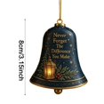 thumbnail image 3 of 250Th Anniversary Bell Ornament,Metal Commemorative Bell For Patriotic Holidays Decoration,Commemorative Hanging Decor For Patriotic Christmas Tree Gift,Outdoor Garden Fence Patio Decor,Z2-B, 3 of 7