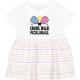 thumbnail image 3 of Inktastic Crawl Walk Pickleball Girls Baby Dress, 3 of 5