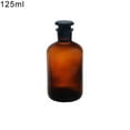 thumbnail image 5 of 30/60/125/250/500ml Portable Glass Jar Reagent Bottle Container with Stopper, 5 of 8