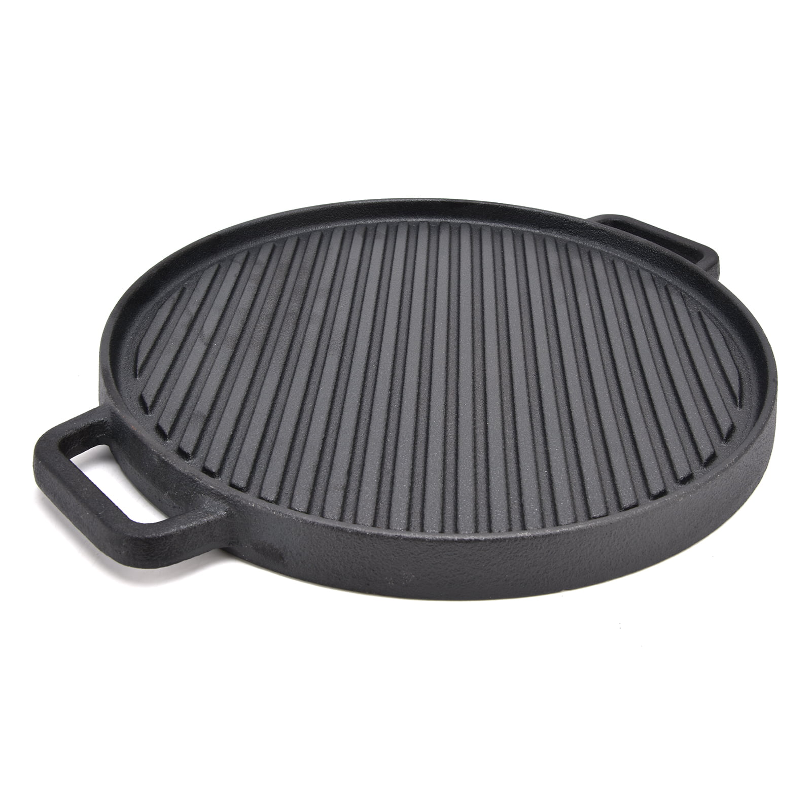 Factory Price BBQ Reversible Cast Iron Round Griddle with