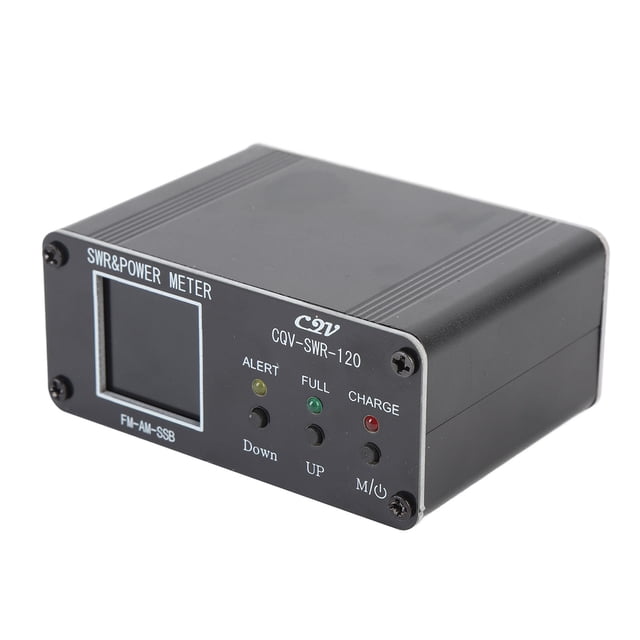 120W SWR Power Meter, FM AM SSB Modes Aluminum Alloy SWR Power Meter 1.8 To 54MHz for Antennae Power