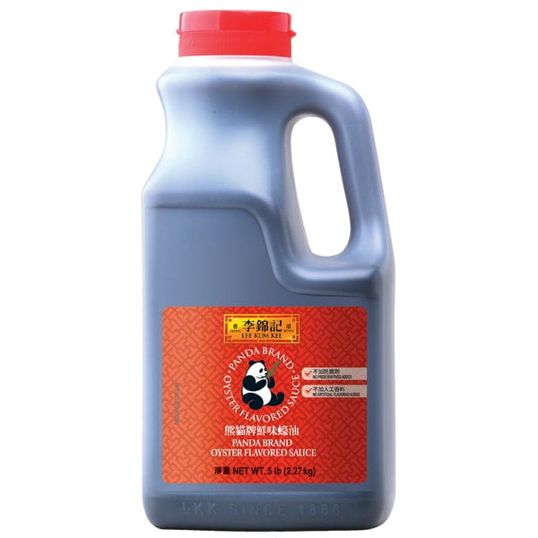 Lee Kum Kee Panda Brand Sauce Aromatisée aux Huîtres 5 lb