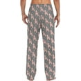 thumbnail image 2 of Top-kevin Soth Devil Plaid Pajama Pants for Men Comfort Sleep Lounge Bottoms Straight-fit with Pockets S-XXL, 2 of 11