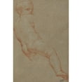 thumbnail image 2 of Carlo Maratti 11x14 Black Ornate Wood Framed Double Matted Museum Art Print Titled: Study of a Young Boy, 2 of 5