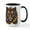White/Black Inside, variant on CafePress - Sunflower Tiger Mugs - 15 oz Ceramic Large White Novelty Mug