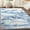 Blue/Gold, variant on GUUCHA 4'x6'Abstract Rug Living Room Area Rug Soft Carpet for Bedroom,Blue/Gold