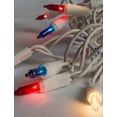 thumbnail image 2 of See All String Lights Patriotic Red White & Blue String Lights 32 Feet Plug-in White Wire, 2 of 4