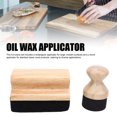 thumbnail image 3 of Oil Wax Applicator, Cutting Board Wax Applicator Compact 2PCS Anti Slip  for Butcher Blocks, 3 of 7