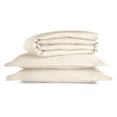 thumbnail image 2 of Allswell King/California King Duvet Cover Set, Tencel Lyocell, 3-Piece, Vanilla Dream, 2 of 9