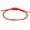 Hot Red, variant on Tibetan Copper Bead Bracelet Set Handmade Braided Bracelet Lucky Rope Bracelet Adjustable Friendship Bracelet Unisex Wax Thread Bracelet Gift for Women Men