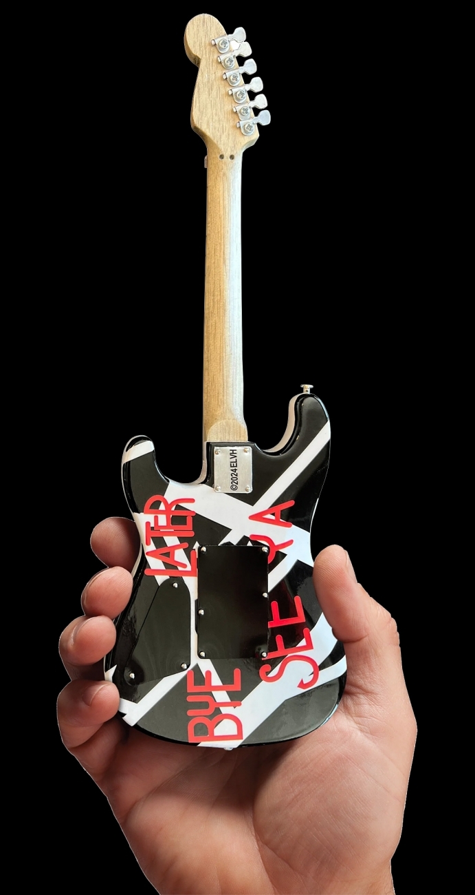 EVH - Eddie Van Halen - Circles Mini Guitar Replica Collectible