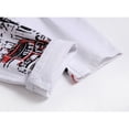 thumbnail image 4 of QHFBli Mens Baggy Jeans Vintage Ripped Straight Tube Color Contrast Slim Stretch Denim Pants, 4 of 6