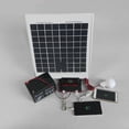 thumbnail image 3 of Labymos 12V 10W 38 X 22 CM PolyCrystalline Transparent Epoxy Resin Solar Panel With Alligator, 3 of 8