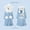 Nightgown A, variant on Kawaii Plush Pajamas Night-Robe Suit Hangyodon Kuromi Homewear Winter Long Style Thickened Nightgown Pants
