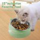 thumbnail image 3 of Tilted Cat Bowl, Stainless Steel Cat Bowl, Pet Bowl Set, 15 Tilted Raised Stand Detachable Bowl for, 3 of 3