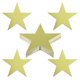 thumbnail image 1 of Uxcell 6" Star Cutouts, 48 Pack Star Cutout Double Printed Paper Stars for Classroom Decoration DIY Craft, Golden, 1 of 7
