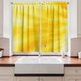 thumbnail image 2 of Ambesonne Yellow Kitchen Curtains, Abstract Summer Sun, 55"x45", Yellow, 2 of 3
