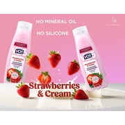 Alberto VO5 Moisture Milks Strawberry and Cream Hair Conditioner, 15 fl oz (2 Pack)