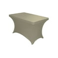 thumbnail image 2 of LA Linen TCSpandex48x24x30_GrayLightX41 LA Linen Rectangular Spandex Tablecloth, 48 by 24 by 30-Inch, Gray Light, 2 of 2