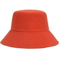 thumbnail image 6 of CoCopeaunts Large Bucket Hat with Windproof Rope Shade Men Fisherman Hat Solid Women Basin Hat Breathable Summer Mesh 2 Sizes, 6 of 8