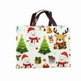thumbnail image 2 of YOHAVEN Non-Woven Christmas Gift Bags 12.6"x9.8"x6.7" Reusable Holiday Bags for Clothes Accessories Snacks, Family Christmas Gifts, Party Favors, Christmas Decorations, 2 of 6