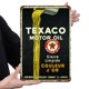 thumbnail image 5 of Letrero Hojalata Texaco Metal Vintage Pintura Hierro Rectangular Pared para El 20x30cm, 5 of 9