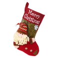 thumbnail image 4 of Medias navideñas grandes, decoración navideña, calcetines para chimenea, adornos navideños de granja Papá Noel, 4 of 9