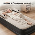 thumbnail image 6 of Honeydrill Twin Size 15" Air Mattress with Headboard, Airbed Inflatable Couch with Pump, 6 of 6
