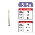 thumbnail image 1 of 1 Pcs Tube de Liaison pour Canne à Pêche Canne à Pêche Construction Réparation Canne à Pêche Bricolage, 1 of 4