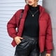 thumbnail image 4 of Chaquetas y abrigos casuales sin capucha de manga larga para mujer, chaqueta de invierno lisa de manga larga, abrigo con cremallera, blusa, abrigo para mujer, 4 of 5