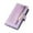 Purple, variant on Wallet Case for iPhone 15 Pro Max Shining Zipper Pocket Card Holder Case, Glitter Sparkle Luxury PU Leather Magnetic Flip Kickstand Cover with Wrist Hand Strip Shockproof Case, Pink
