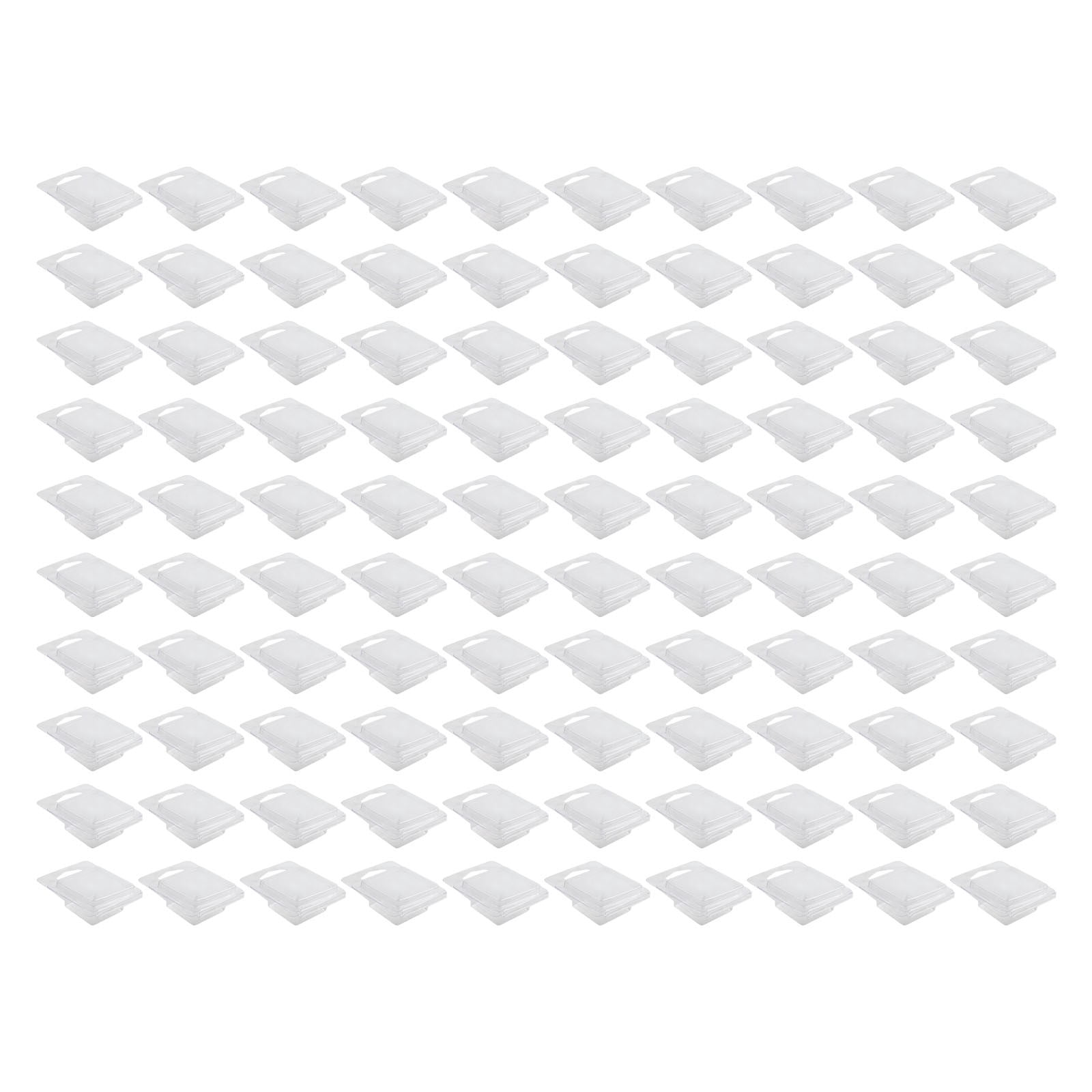 Easy Release Plastic Wax Melt Moulds for Wickless Candles Pack of 100