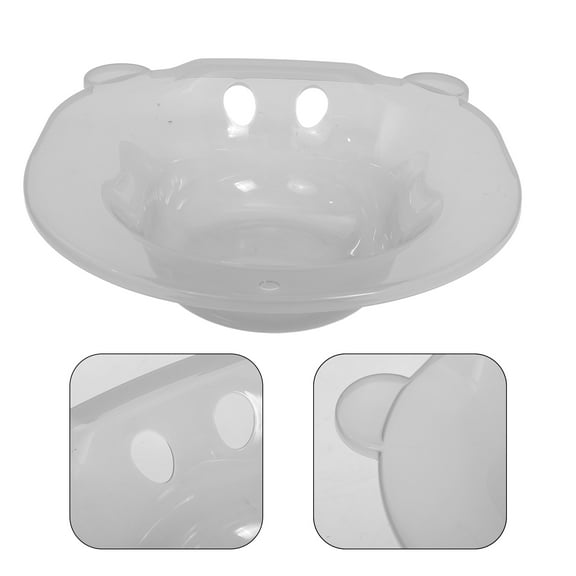 MUSEYA Toilet Sitz Bath Basin For Grey PP 1Set