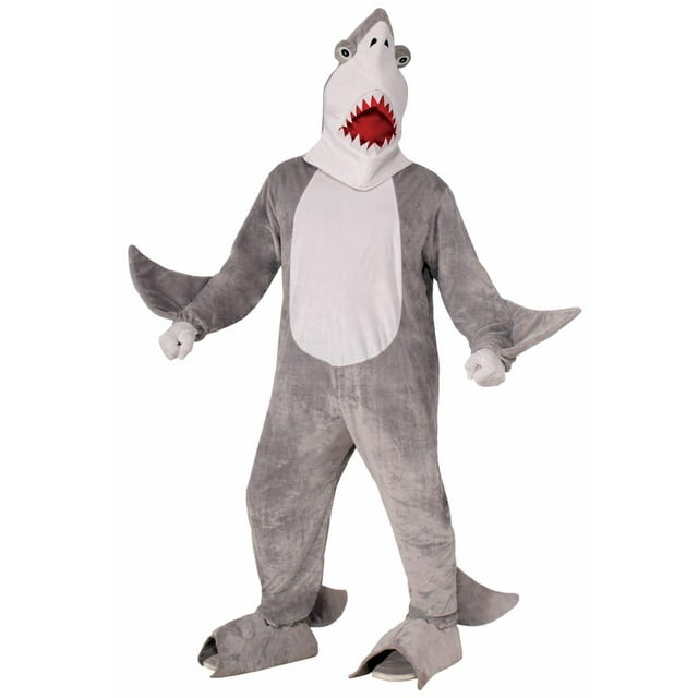 Plush Chomper the Shark Adult Costume One Size Fits Most