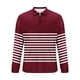 thumbnail image 5 of Blusa y camisa de manga larga con cuello vuelto para hombre, informal, con cuello vuelto, estampado, para fitness, deportiva, de manga larga, de poliéster, 5 of 5