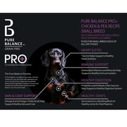 Pure Balance Pro+ Small Breed Chicken & Pea Recipe Dry Dog Food, 16 lbs